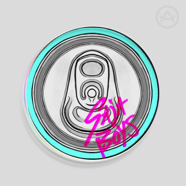 KDH - Soda Pop - Acrylic Coaster