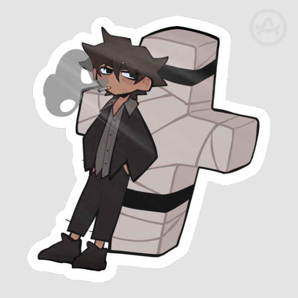 Trigun Wolfwood Sticker
