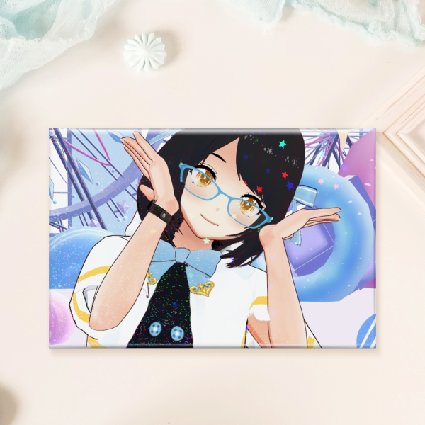 Vtuber Chibi-Diane - Moment In Time - M Rectangular Badge