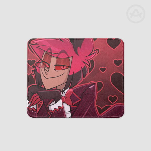 [HH] Alastor Valentines Mouse Pad