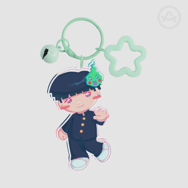Mob + Dimple keychain