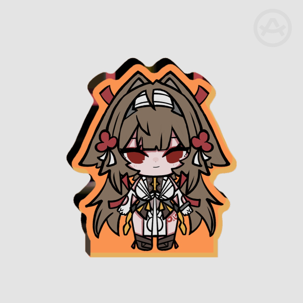 Ye Shunguang Zenless Zone Zero Corotto Chibi Fanart Thick 6cm Acrylic Stand