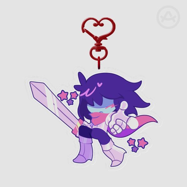 Kris Deltarune Keychain