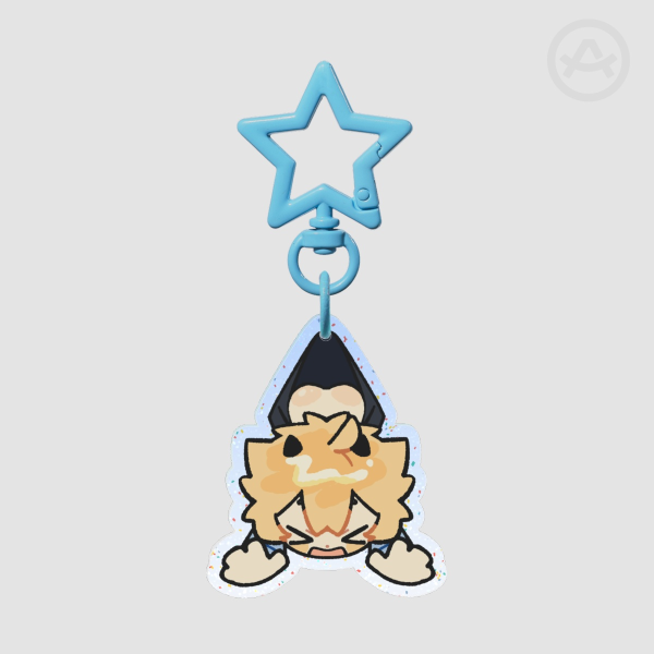 Peach Drop! Keychain