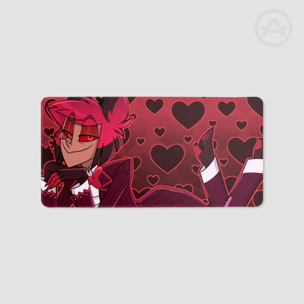 [HH] Alastor Valentines Desk Pad