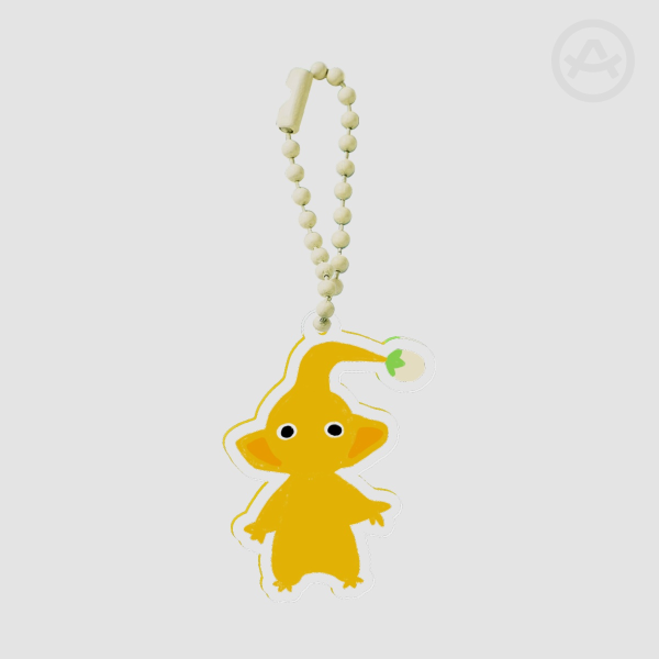 Cute Yellow Pikmin Charm