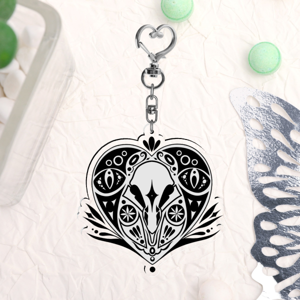 ravenheart keychain <3