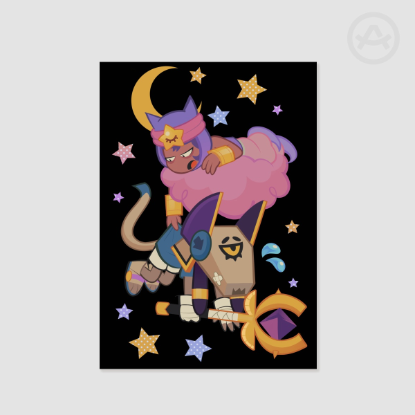 Sandy and Finx A5 Print