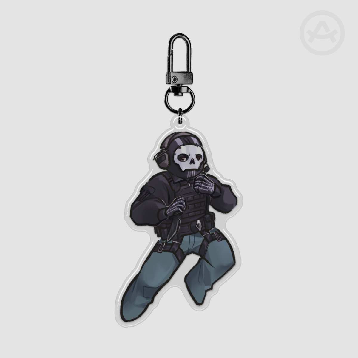 CoD | Ghost Keychain