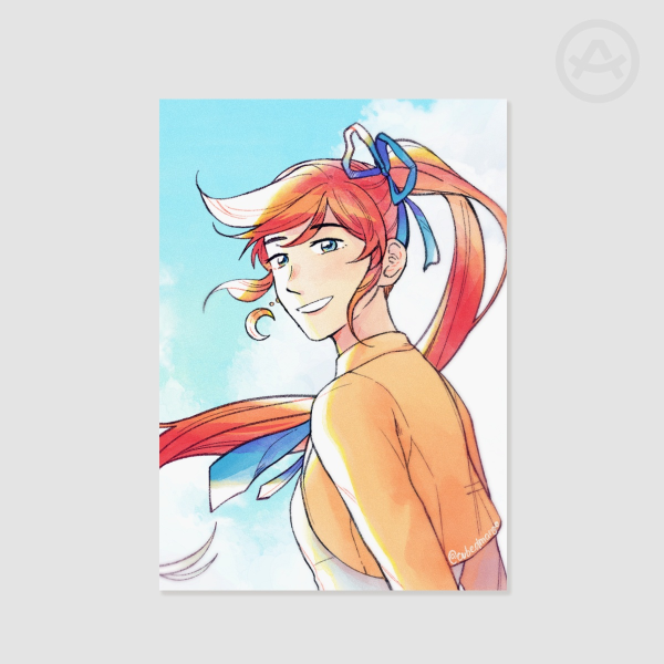 Athena/Ace Attorney A5 Print