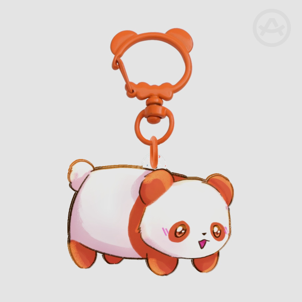 KeWang Panda Full Bleed Acrylic Keychains