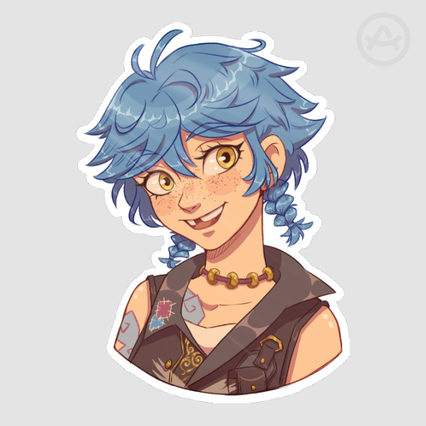 Arcane Isha Sticker