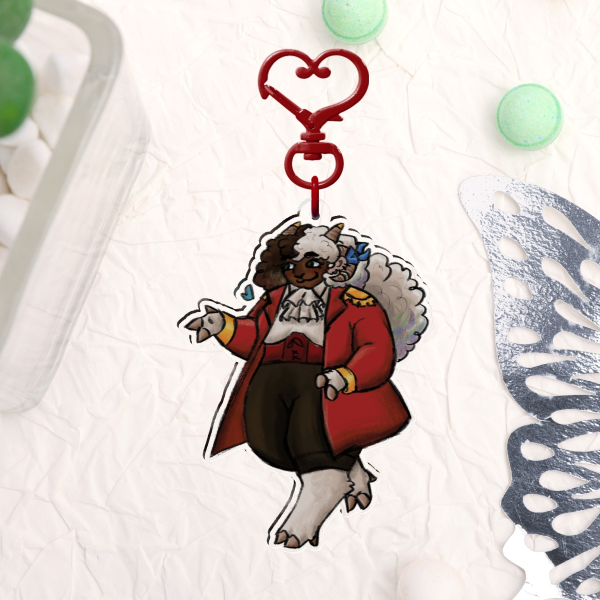 DSMP c!Puffy Keychain