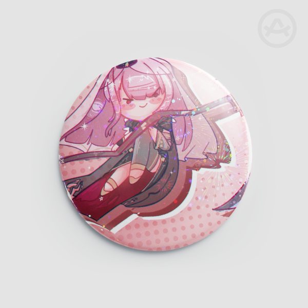 Mori Calliope Round Badge