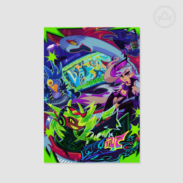 LVCKOUT Mini Poster (8" x 11")