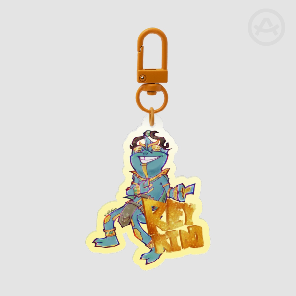 [Lizard][cartoon] Rey Kido ≡ Clear Acrylic Keychain