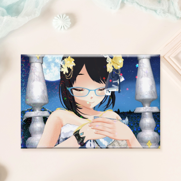 Vtuber Chibi-Diane - Moment In Time - DMF Rectangular Badge