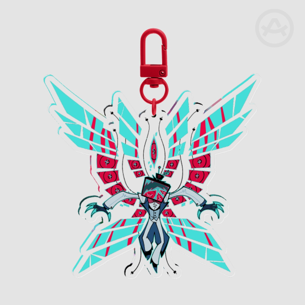 Biblically Accurate Vox Acrylic Keychain