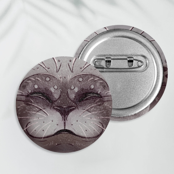 Plush Seal Badge