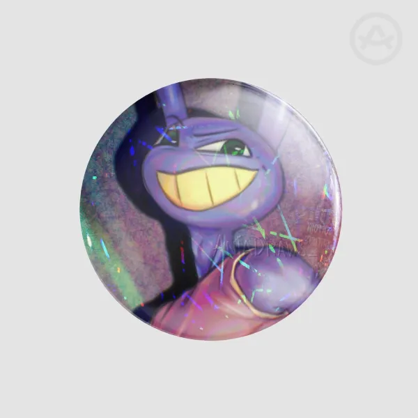 Jax from TADC Holo Rays Badge (Button Pin)