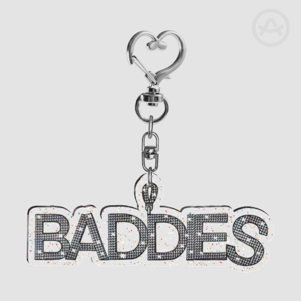 (Baddies Keychain) Baddies Chain *Glitter version*