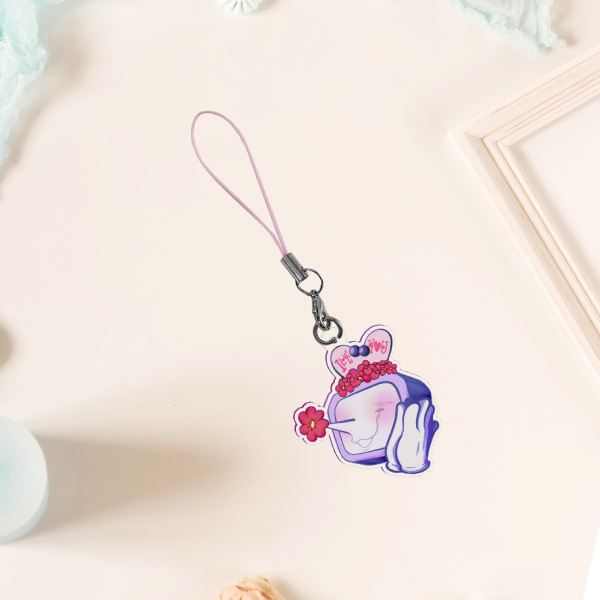 Mr (Ant)Tenna "i love you" Phone Strap