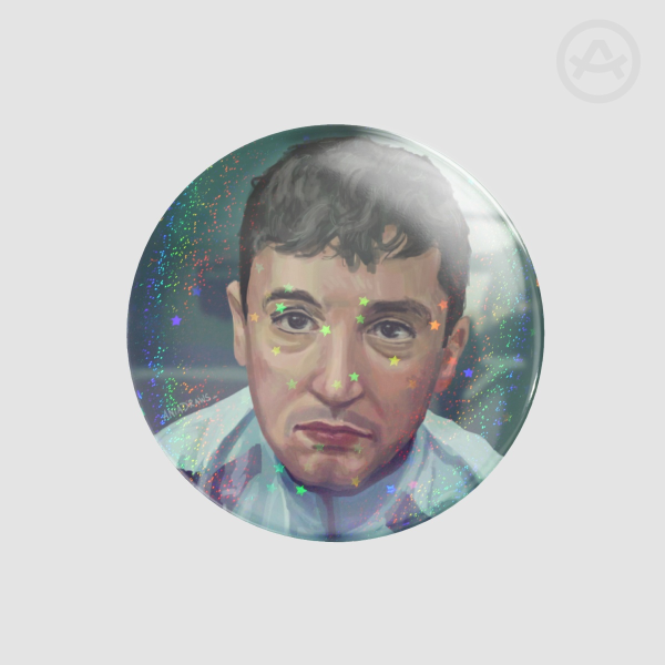 Tyler Joseph Drum Show Badge (Button Pin)