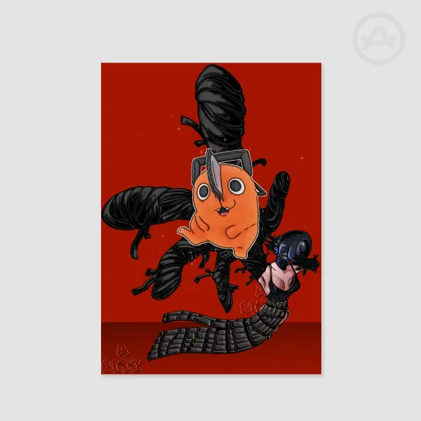 Reze and Pochita | Poster Printing
