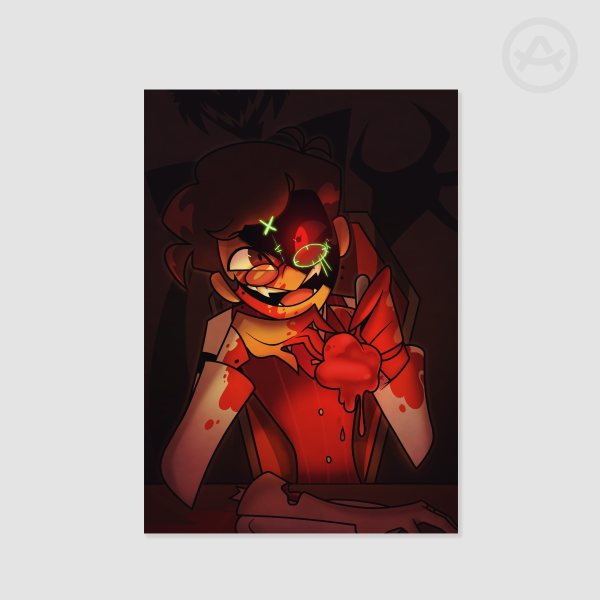 Have A Bite - Human Alastor Hazbin Hotel Poster