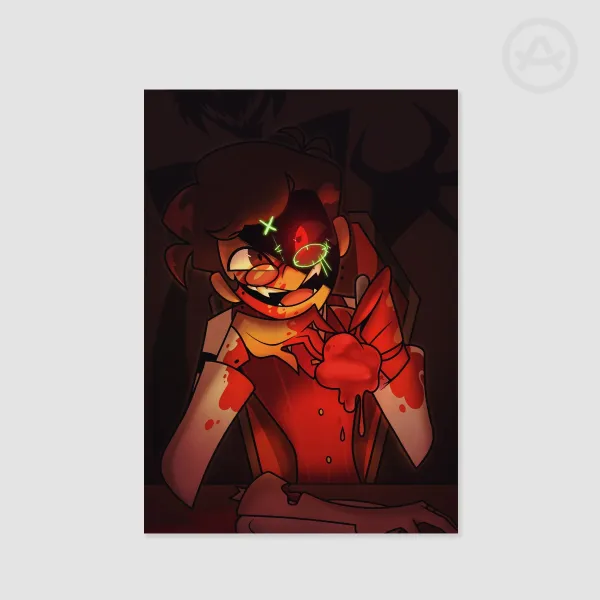 Have A Bite - Human Alastor Hazbin Hotel Poster