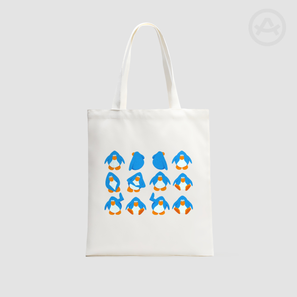Club Penguin Dance tote bag