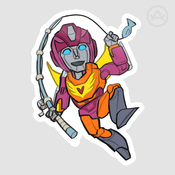 Hot Rod Sticker