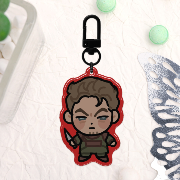 Haruspex Epoxy Keychain (Pathologic 2)