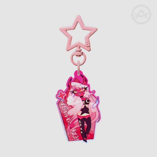 Verosika Mayday  Colored Edge Acrylic Keychains