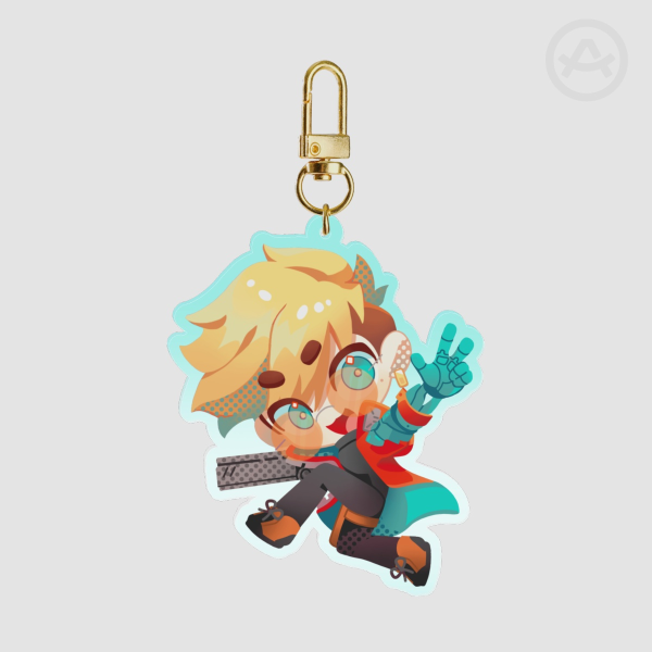 Vash the Stampede keychain charm (Trigun)