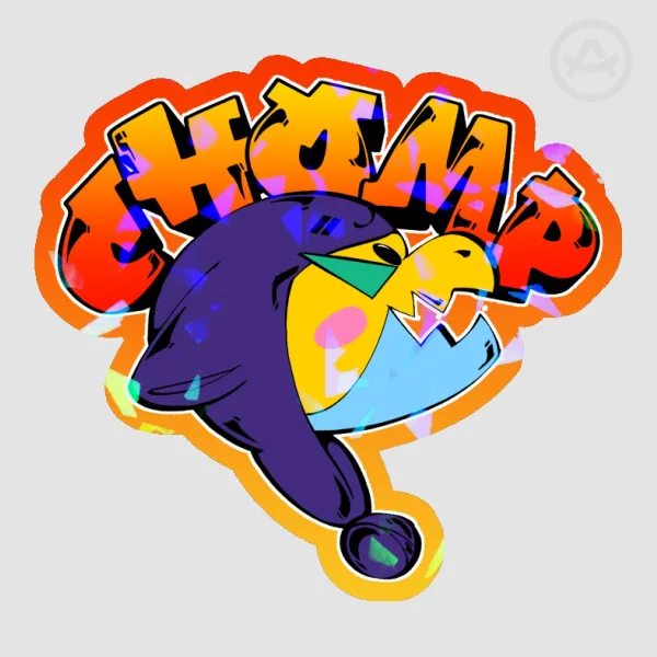 Kiki | CHOMP | Colored Stickers