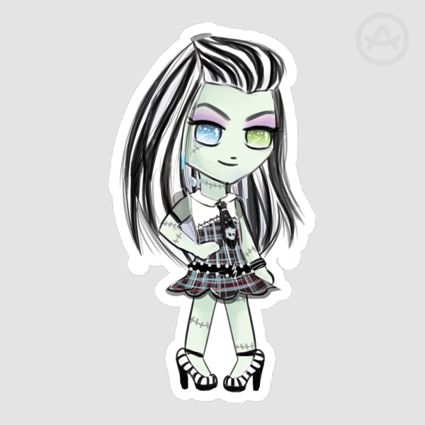 Monster High Frankie Stein Sticker