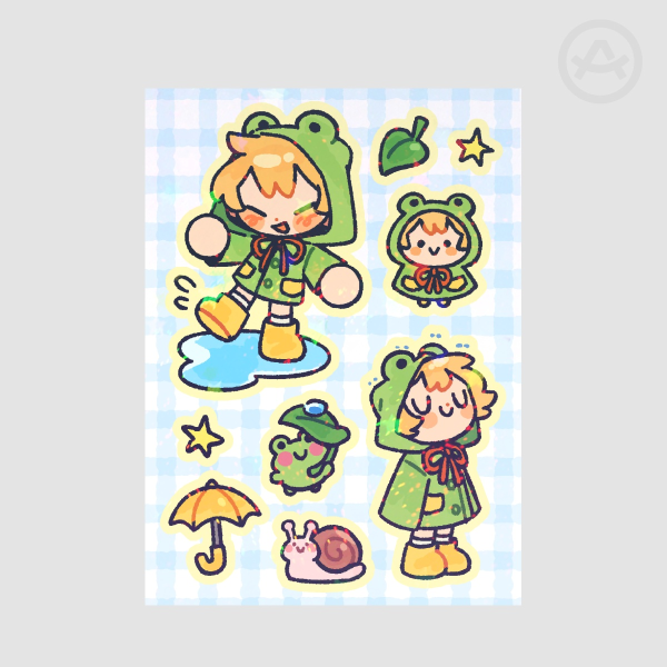 Rainy Day Stickersheet