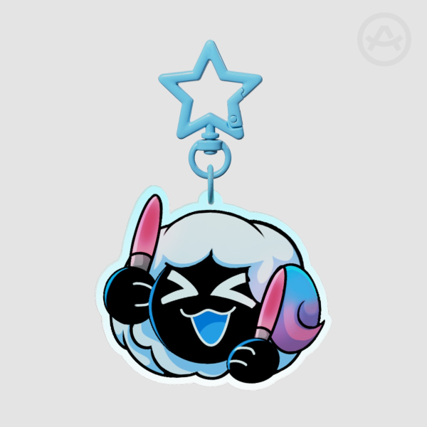 RoboSheep Light stick Keychain