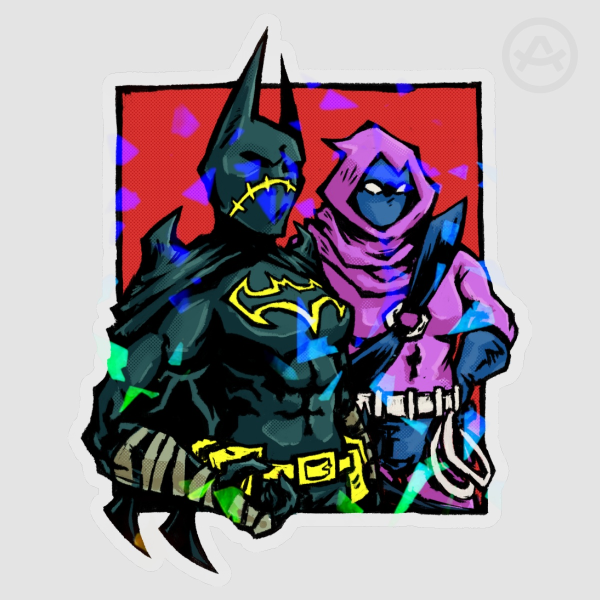 Steph and Cass Sticker