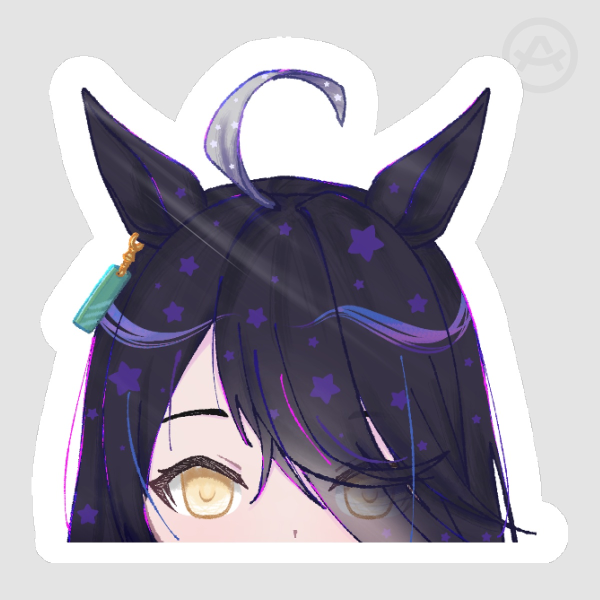 Manhattan Cafe – Peeking Eclipse Sticker