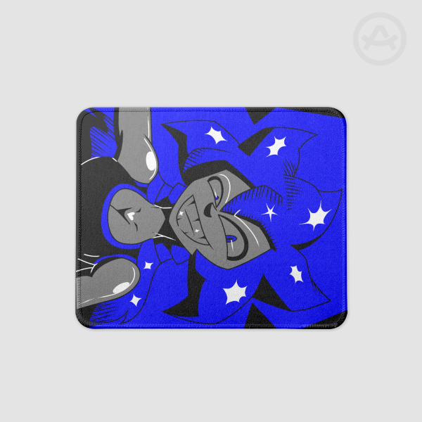 Edgy Nova Square Mouse Pad