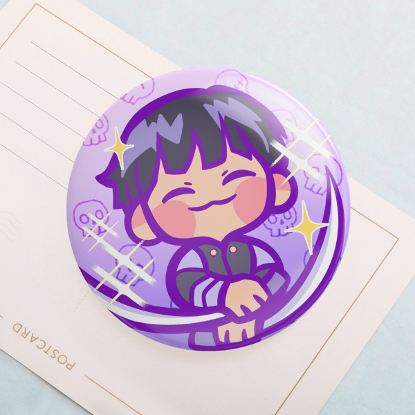 Badge Button Pin - Soshiro Hoshina - Kaijuu No 8 Anime