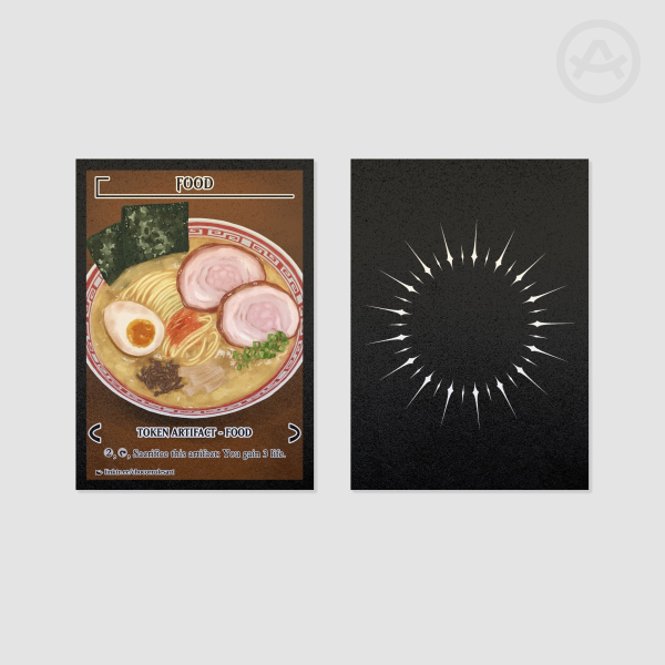 Tonkotsu Ramen Magic The Gathering Food Token
