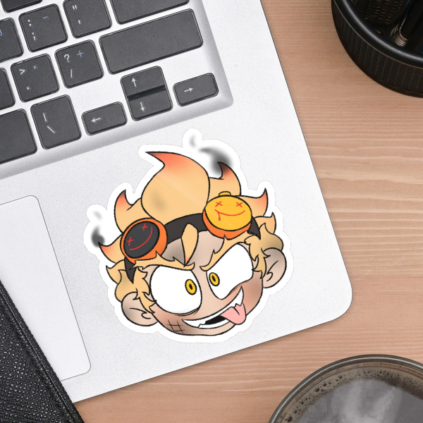 Overwatch Junkrat 💣 Die Cut Sticker‼️