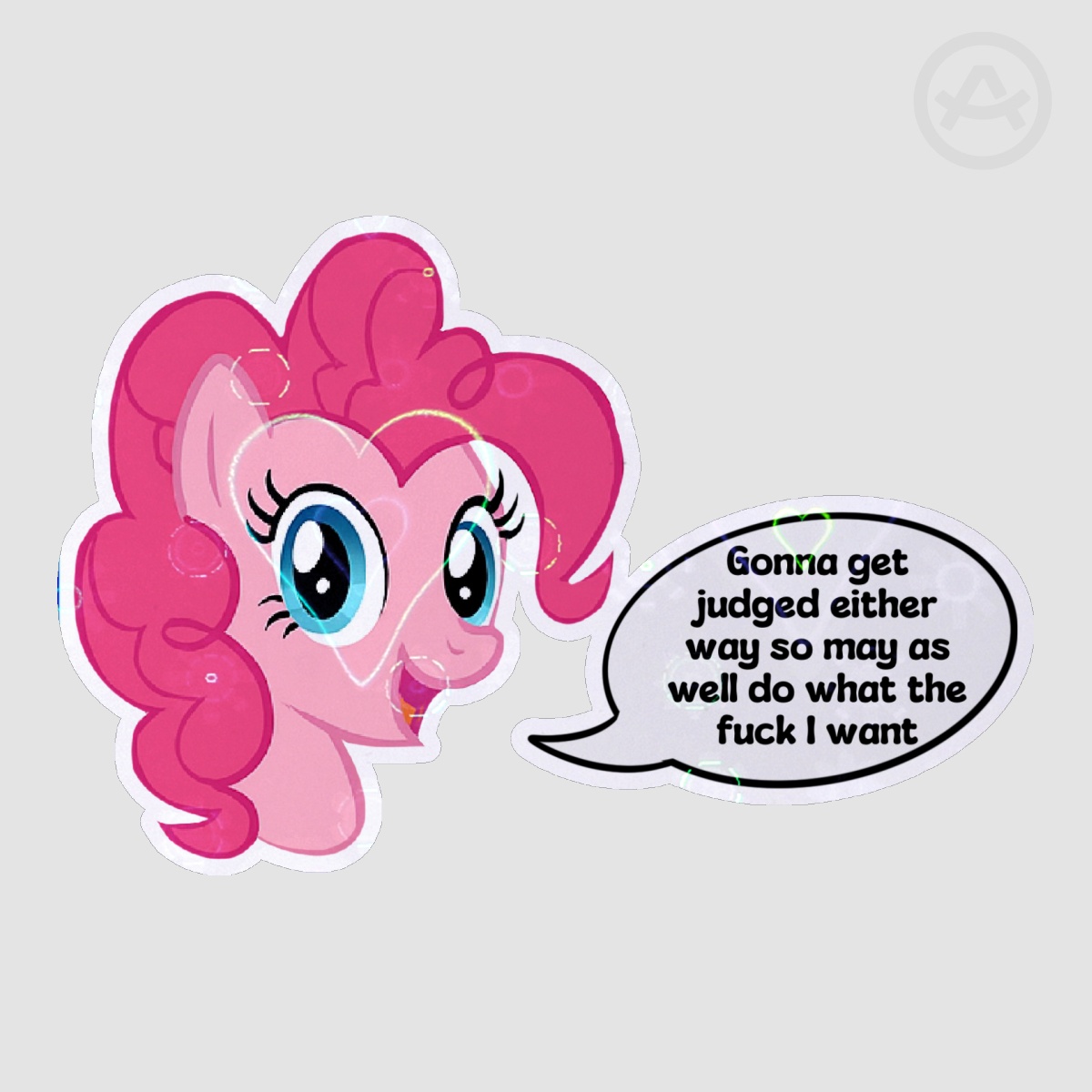 Pinkie Pie Sticker
