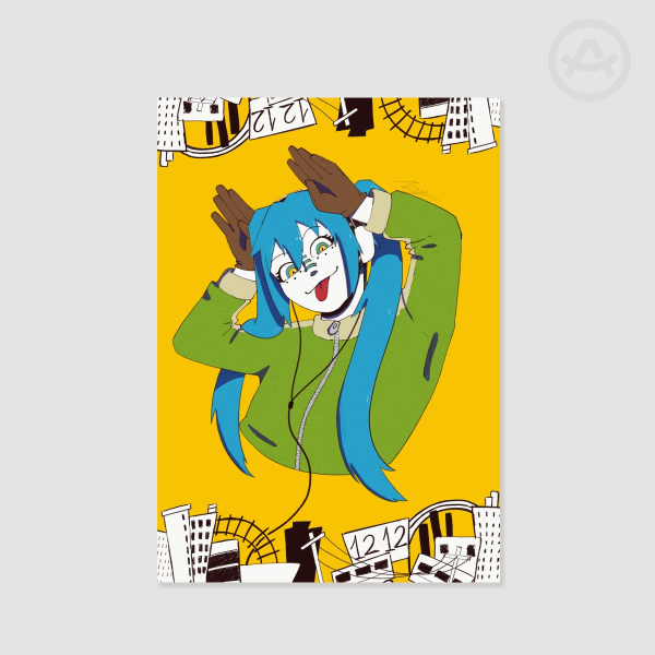 Matryoshka Miku Poster