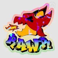 Kyo | RAWR | Colored Stickers
