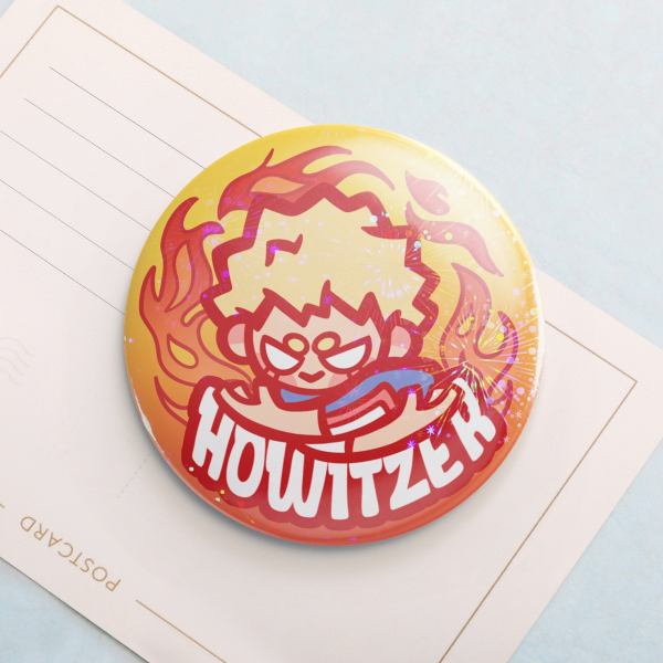 Badge Button Pin - Bakugo Katsuki Dynamight - My Hero Academia Anime BNHA MHA