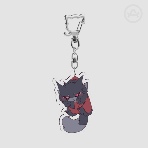 Aatrox Cat Hanging Keychain